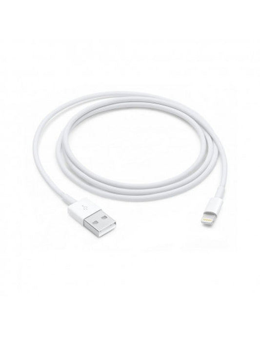 Cable USB-Lightning MFI de 1m para iPhone/iPad - Blanco